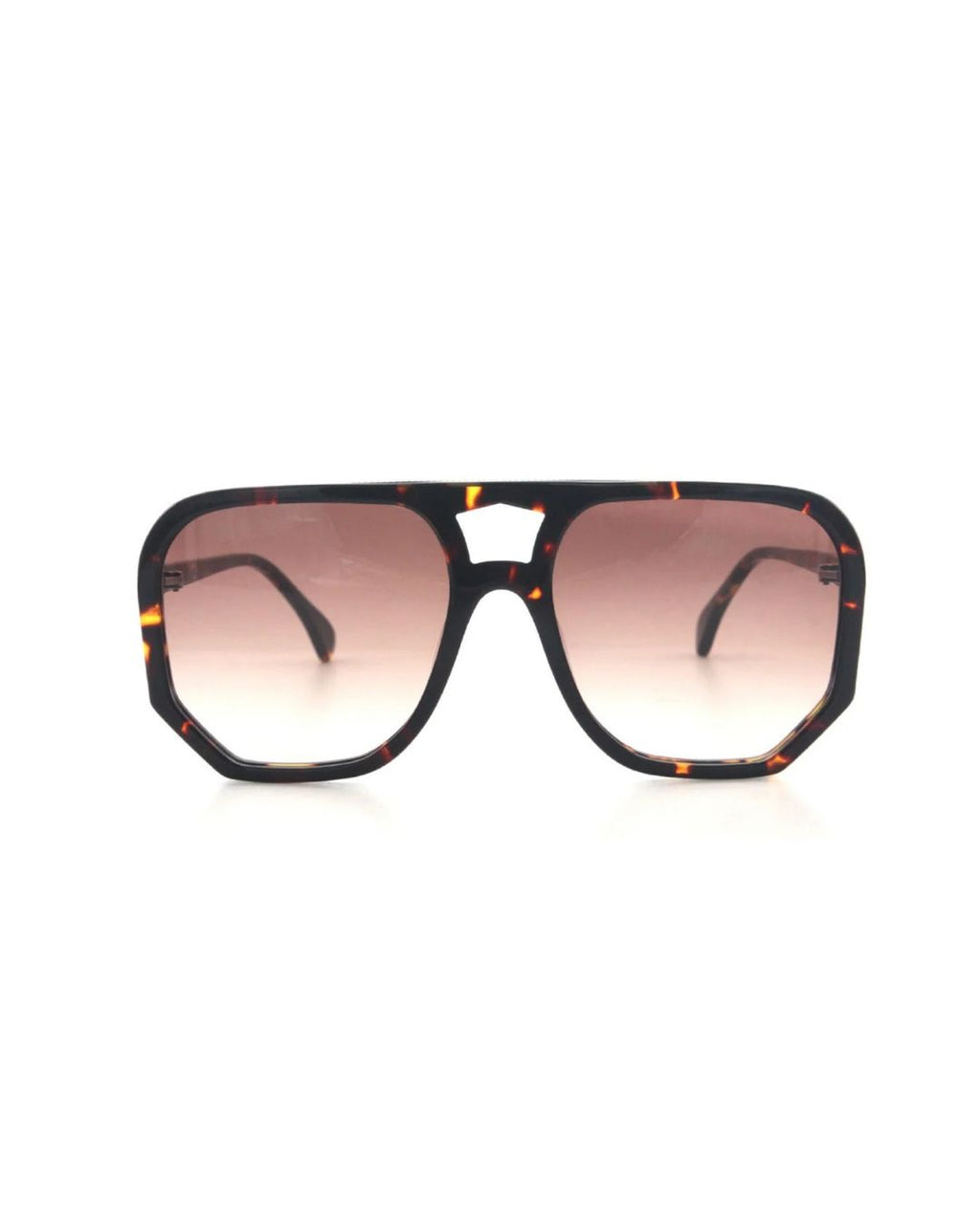 Wager Sunglasses | Brown Tort with Brown Lens