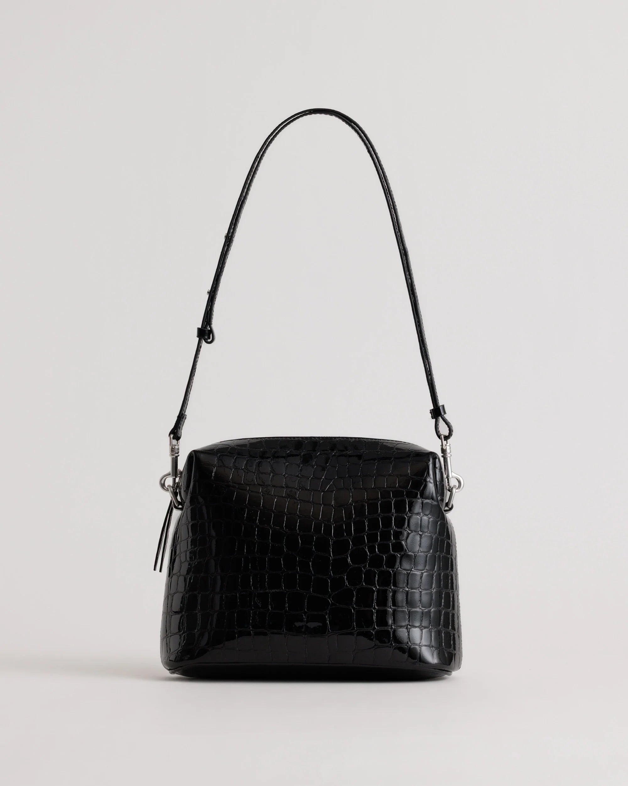 Ch'lita Bag | Black Croc