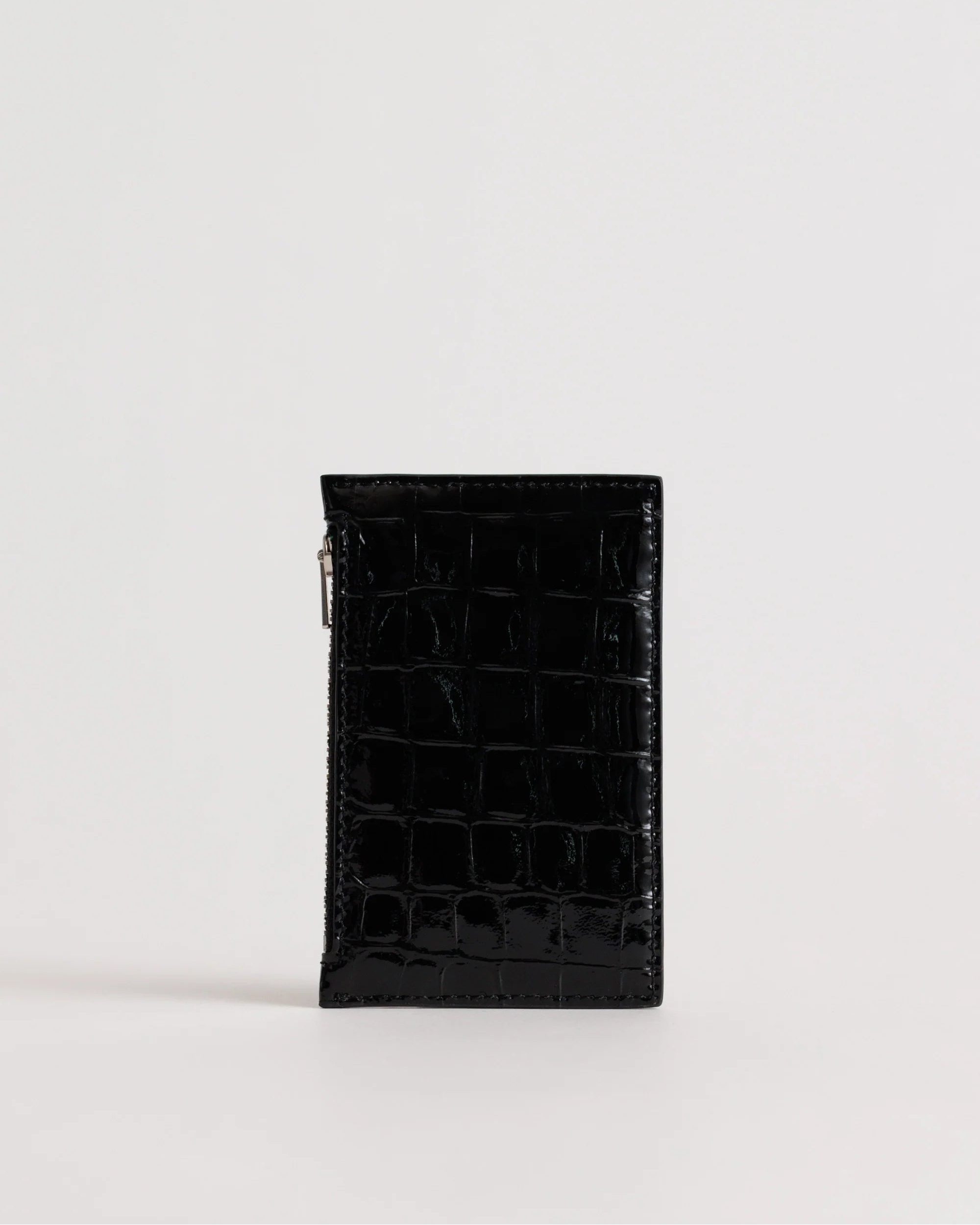 Frank Cardholder | Black Croc