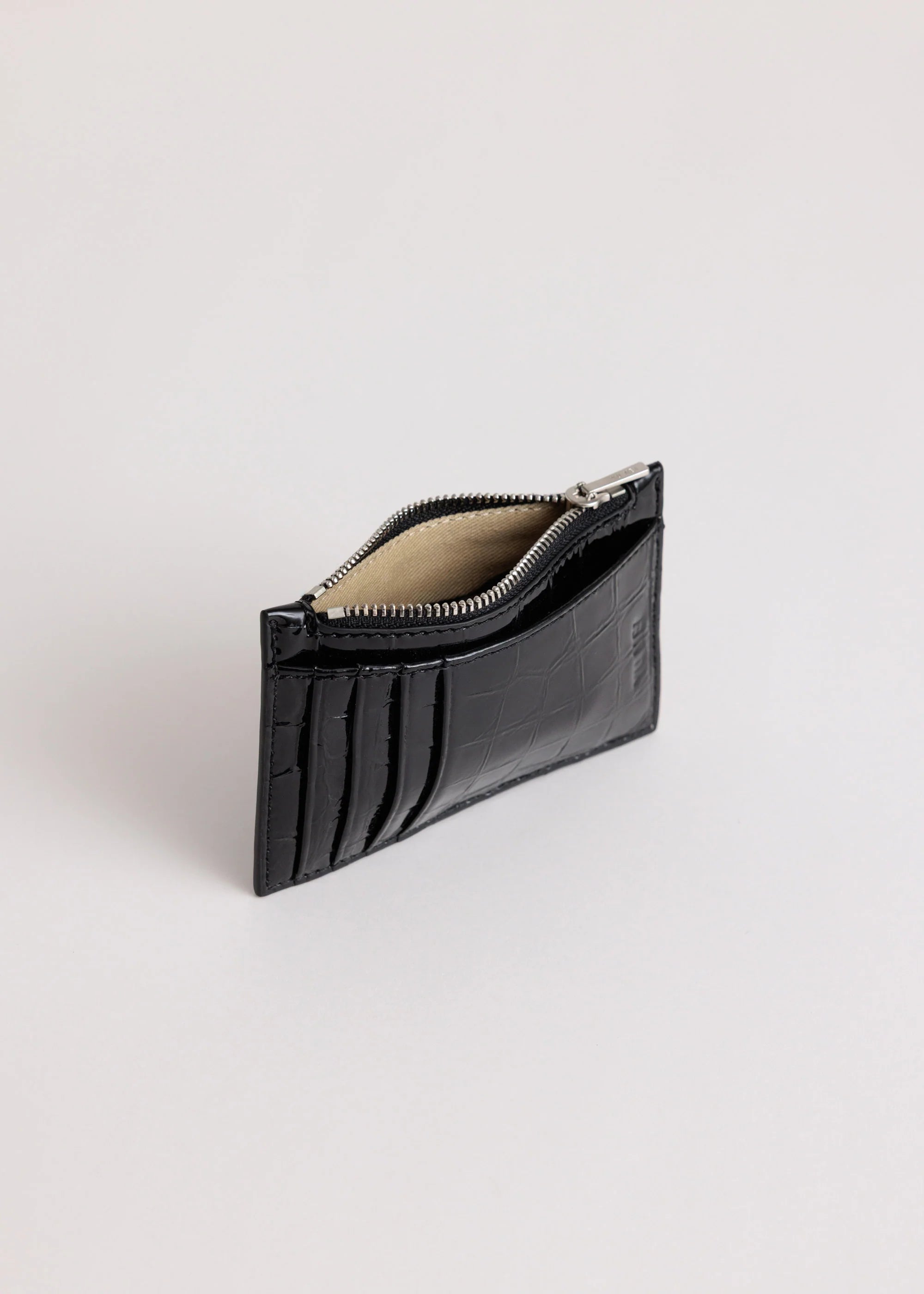 Frank Cardholder | Black Croc