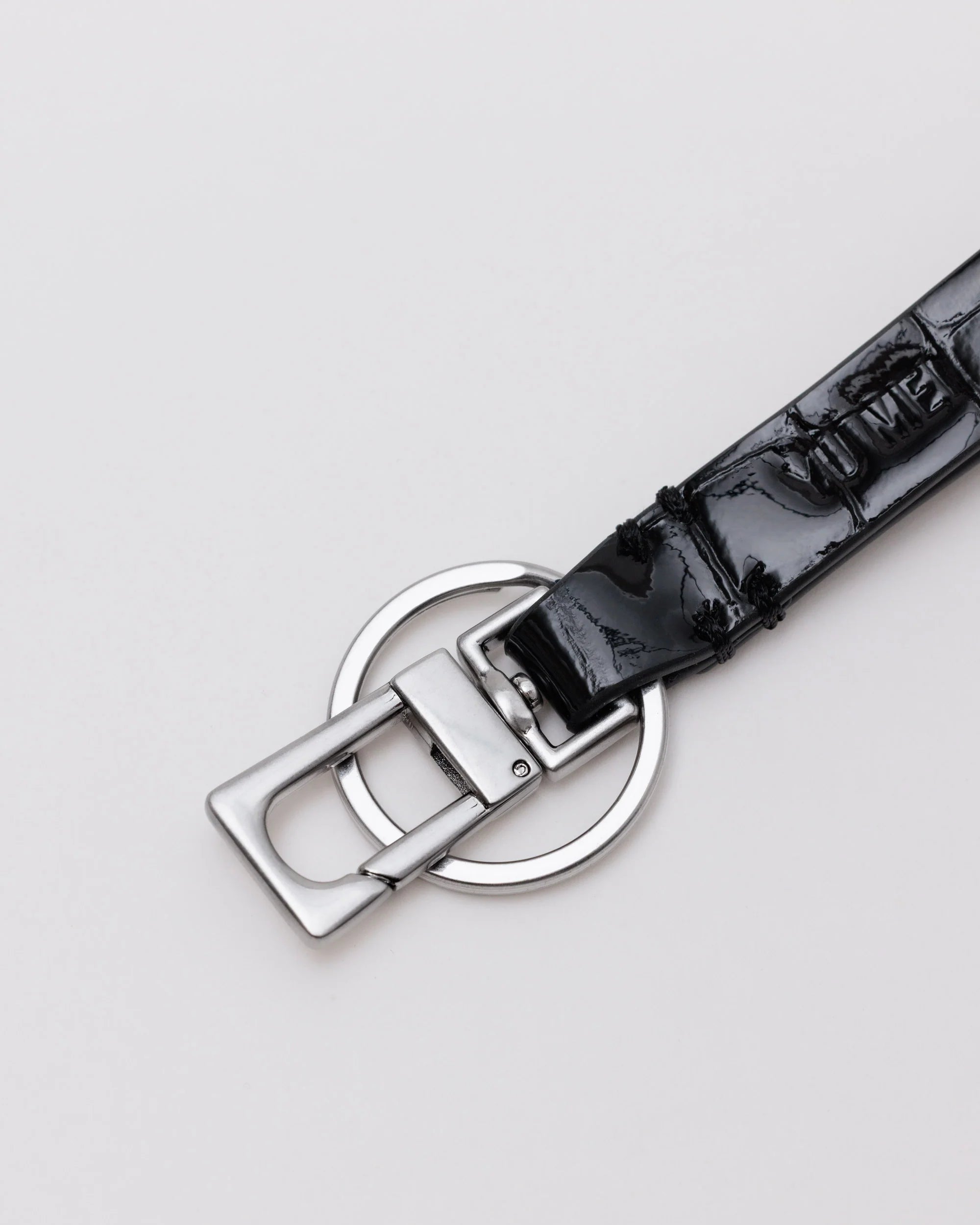 Yu Mei Key Fob | Black Croc