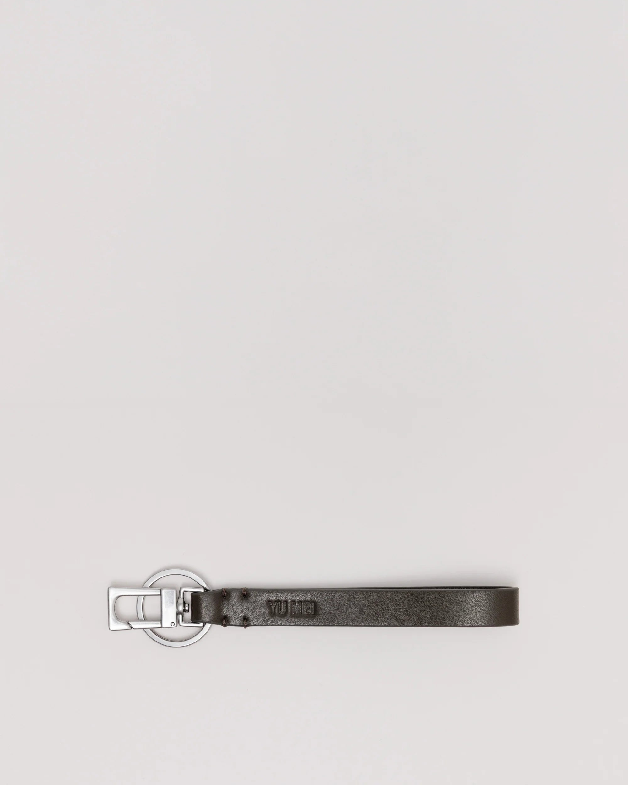 Key Fob | Black Olive Lambskin