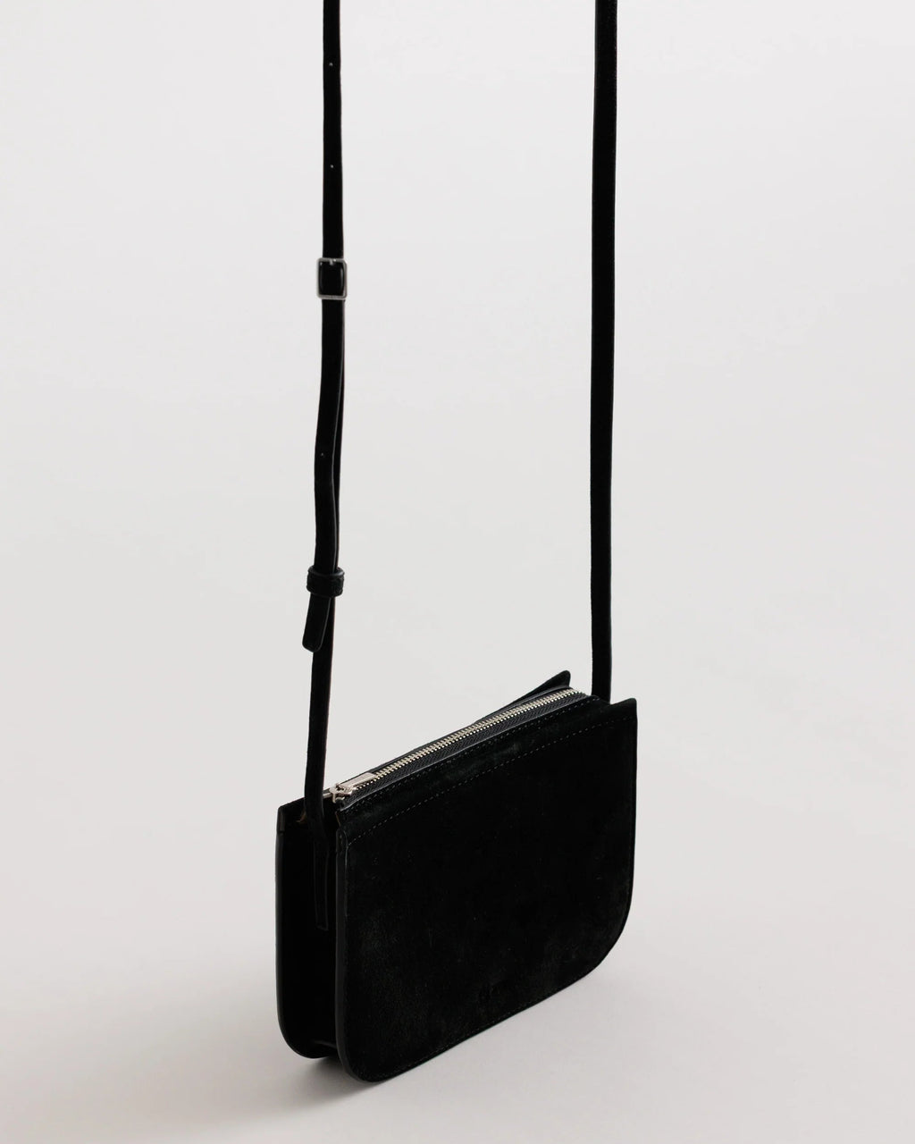 Vi Bag | Black Suede