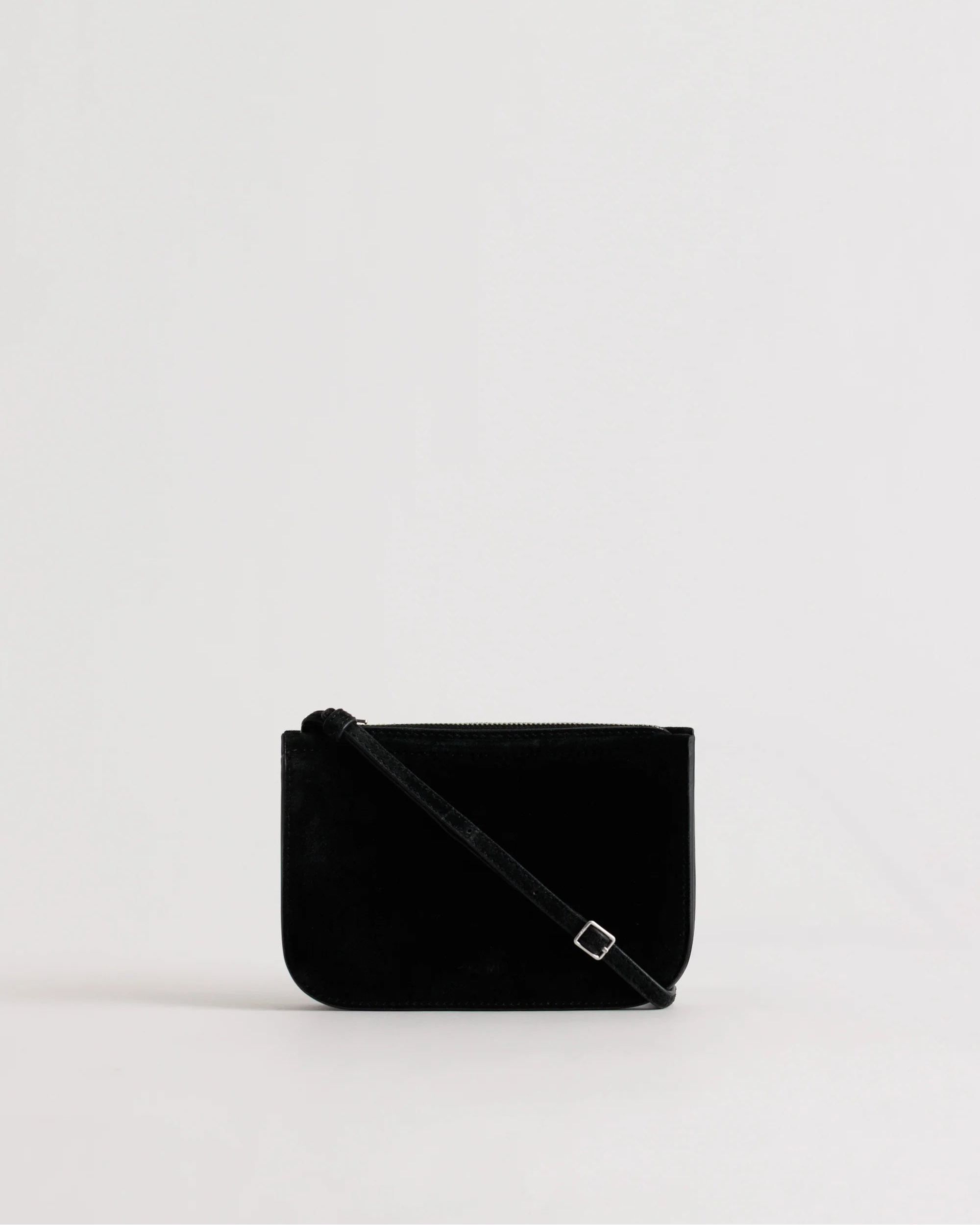 Vi Bag | Black Suede