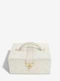 Luxury Classic Jewellery Box | Oatmeal & Linen