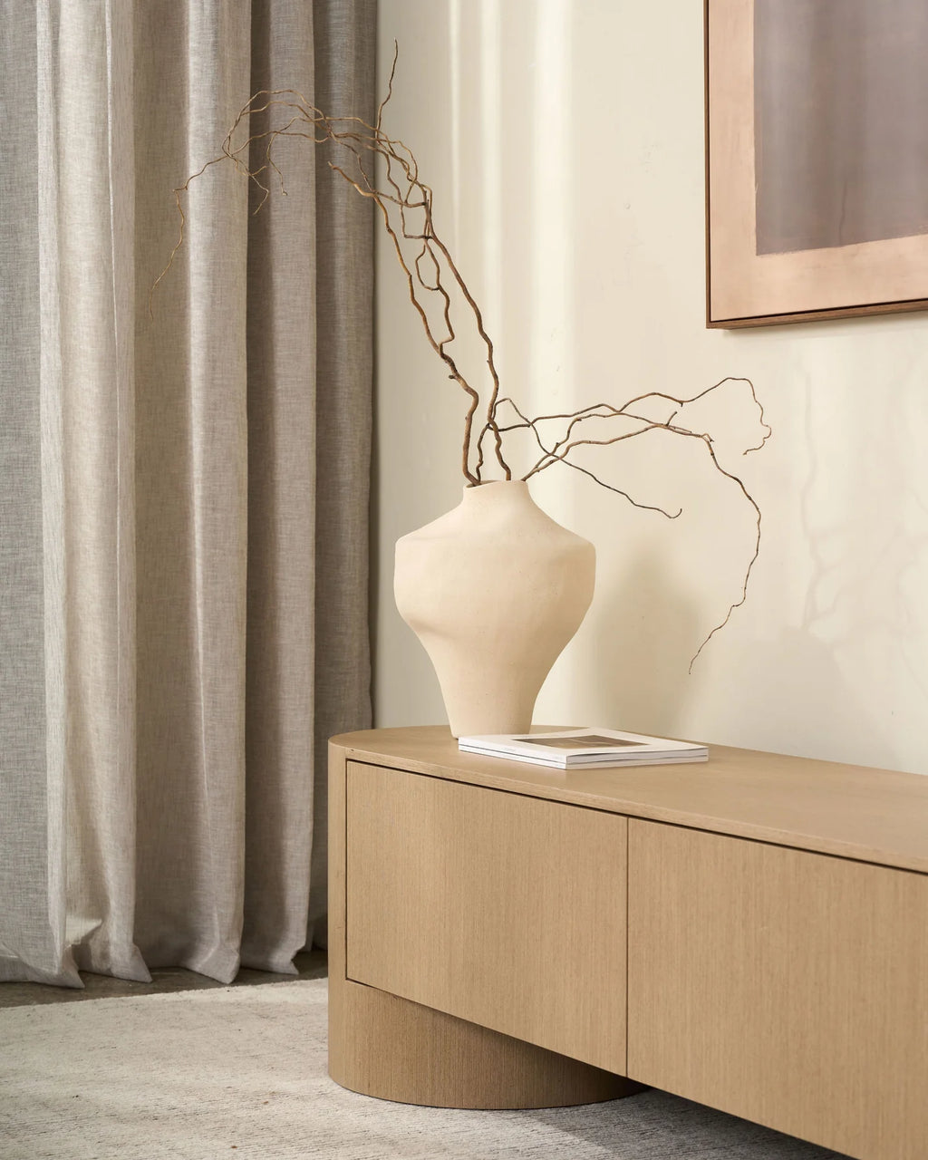 Noah Vase | White