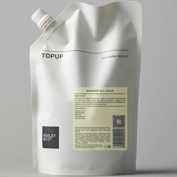 Topup Washup All-Over | Tui & Kahili | 1000ml