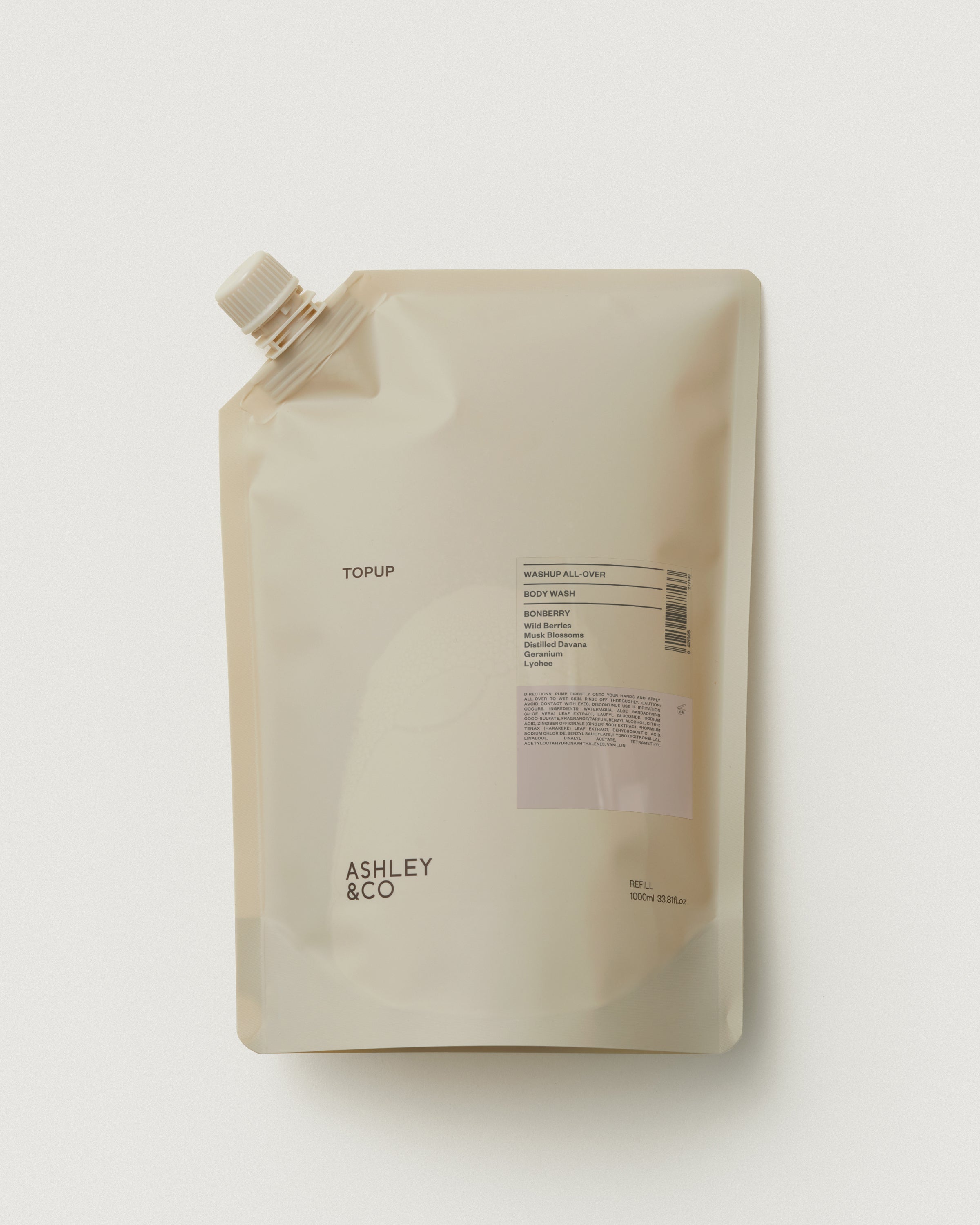 Topup Washup All-Over | Bonberry | 1000ml