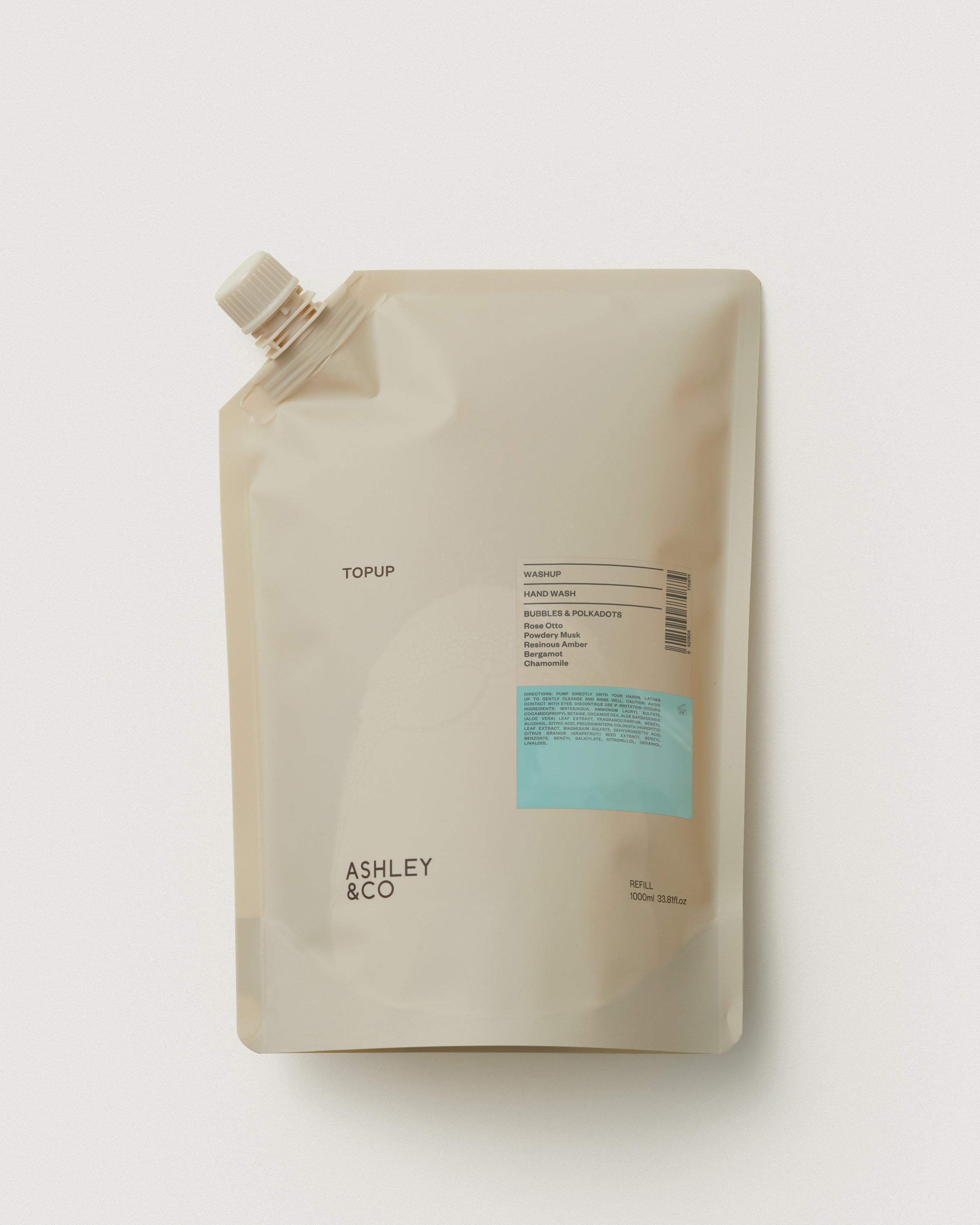Topup Washup | Bubbles & Polkadots | 1000ml