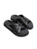 Cross Cut Slide | Black