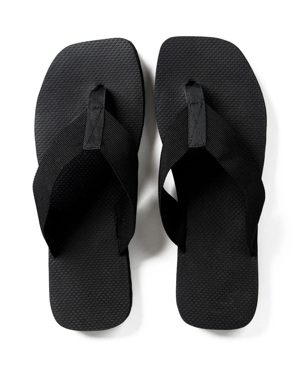 Canvas Square Thong | Black