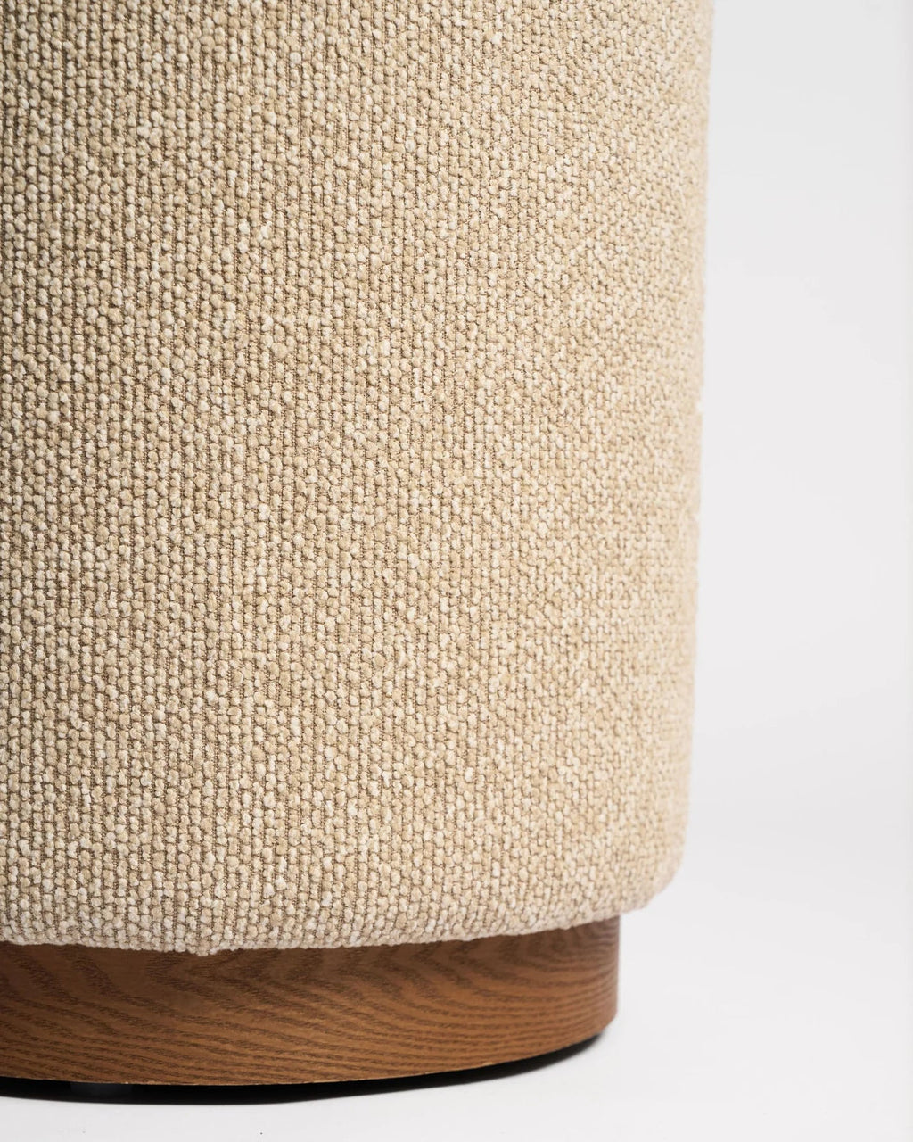 Hickory Large Ottoman | Beige