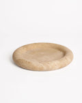 Bay Round Tray | Light Travertine