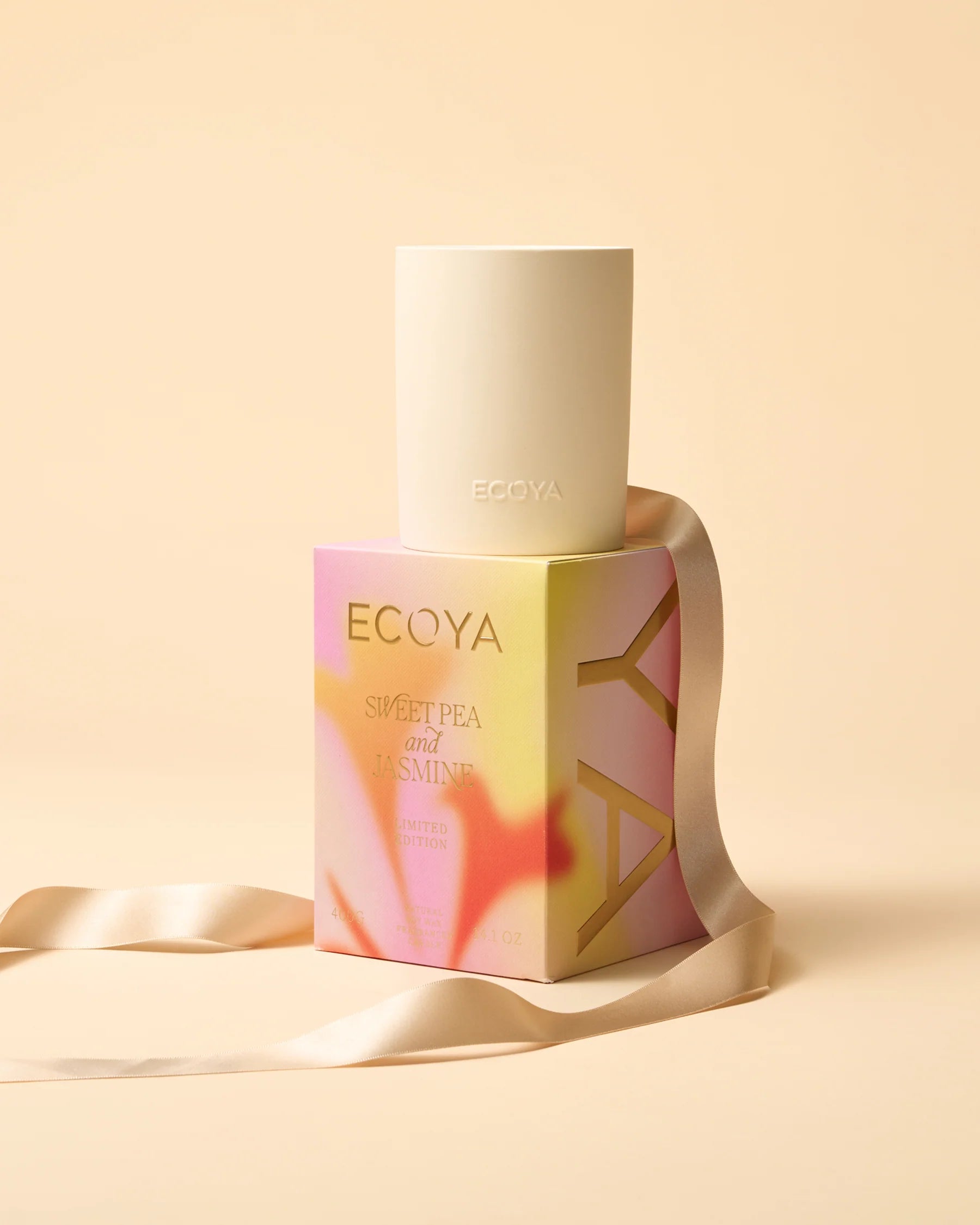 Sweet Pea & Jasmine | Ceramic Candle | Limited Edition