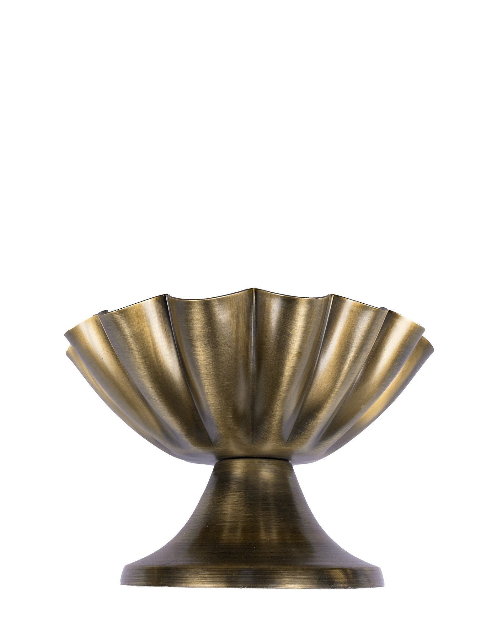 Brass Fluted Bowl | Small