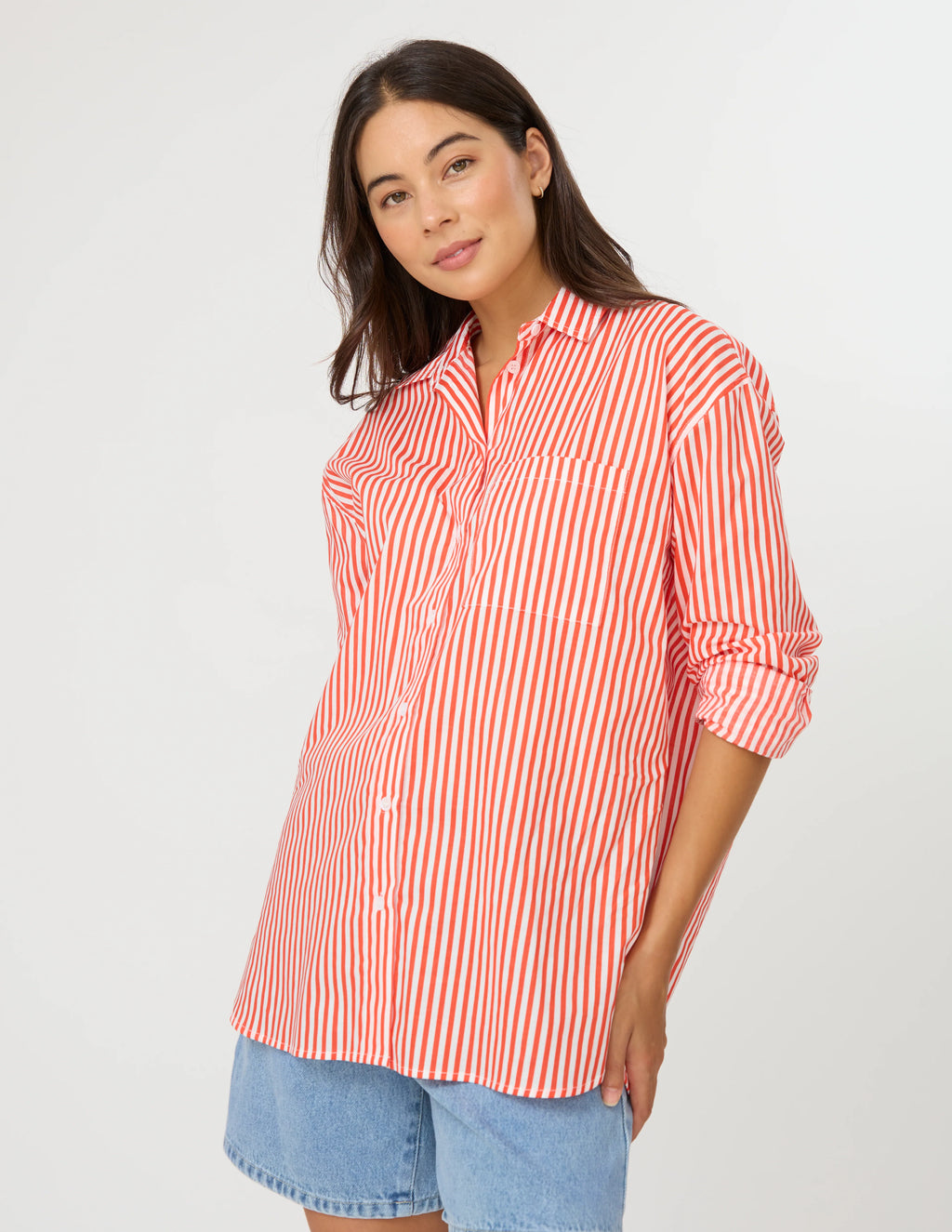 Summer Essentials Shirt | Chilli Stripe