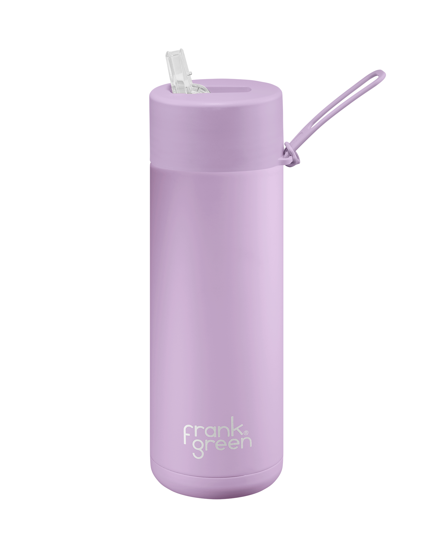 20oz/595ml Ceramic Reusable Bottle with straw lid | Lilac Haze