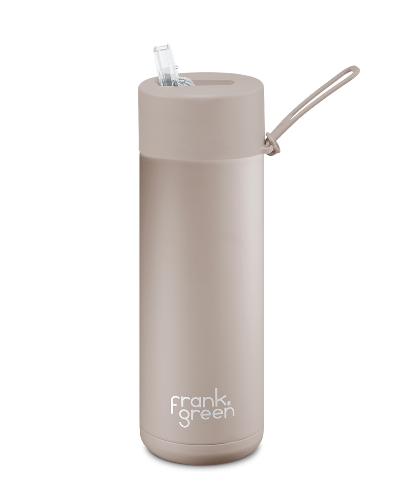 20oz/595ml Ceramic Reusable Bottle with straw lid  | Moon Dust