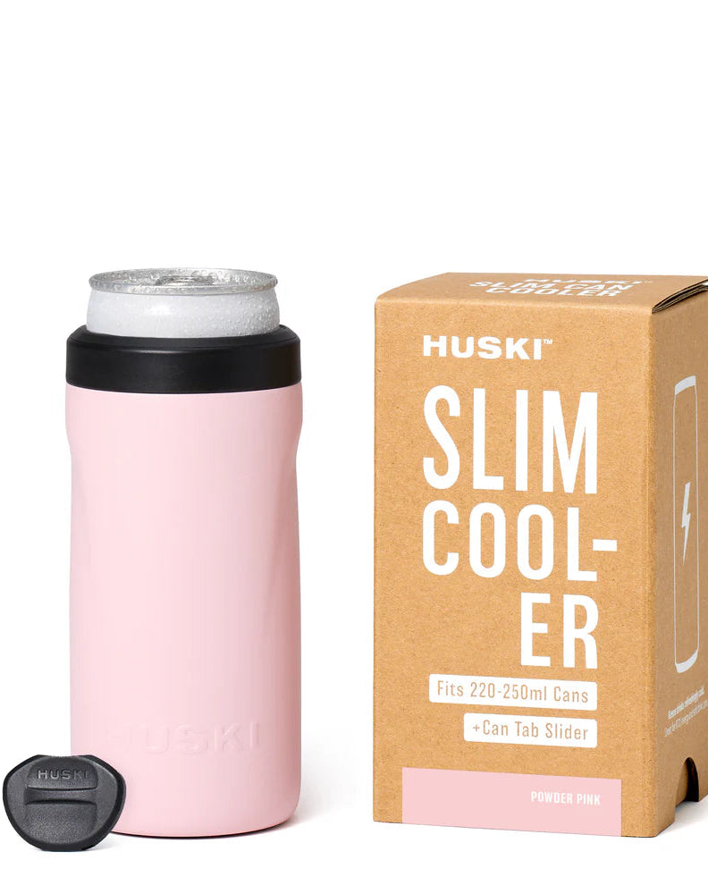 Huski Slim Can Cooler | Powder Pink