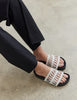 Lou Platform Slide | Mist/Black