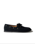 Marlo Boat Shoe | Black Suede