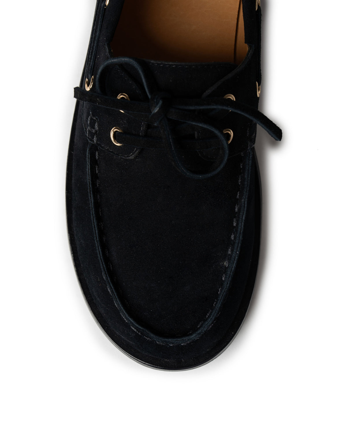 Marlo Boat Shoe | Black Suede