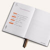 2026 A5 Daily Diary | Faux Leather | Onyx