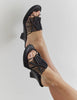 Macrame Wedge | Black