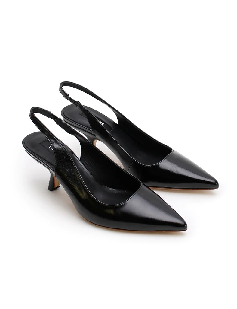 Nina Sling Back Heel | Black