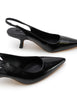 Nina Sling Back Heel | Black