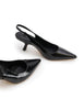 Nina Sling Back Heel | Black