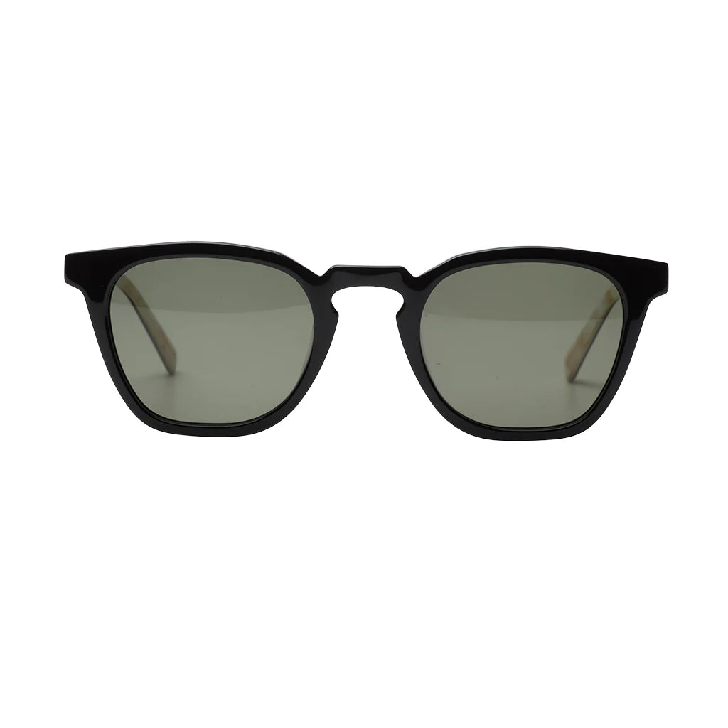 Page XL | Black with green monochrome lens