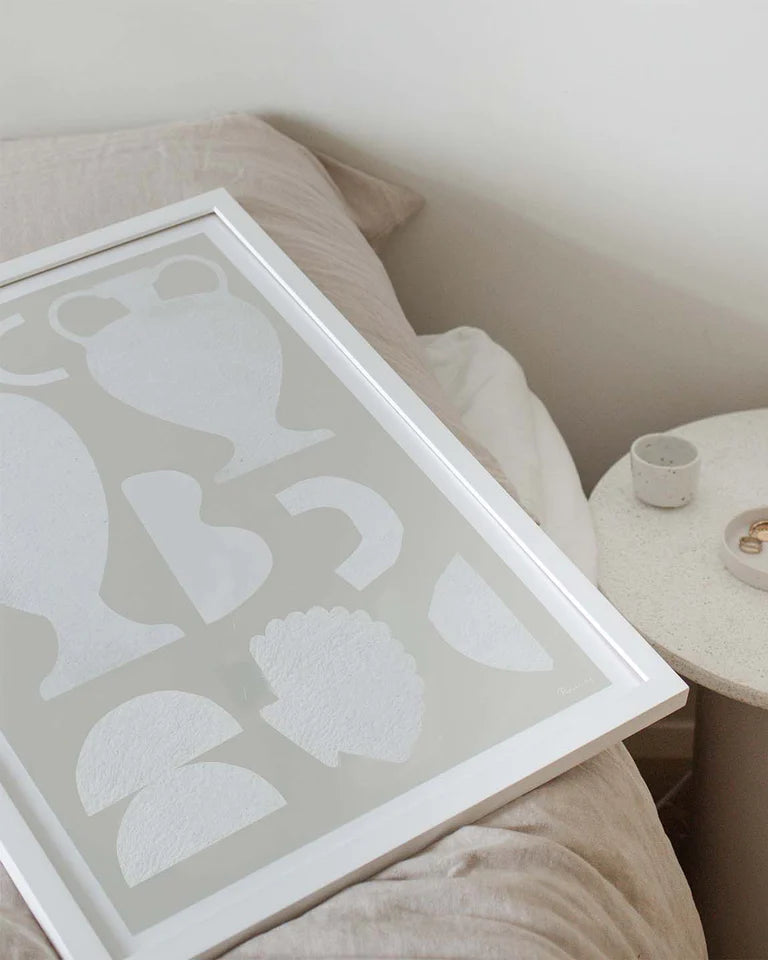 Painted Objects Framed Print | A1