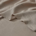 Ravello Linen Flat Sheet | Shell | Queen