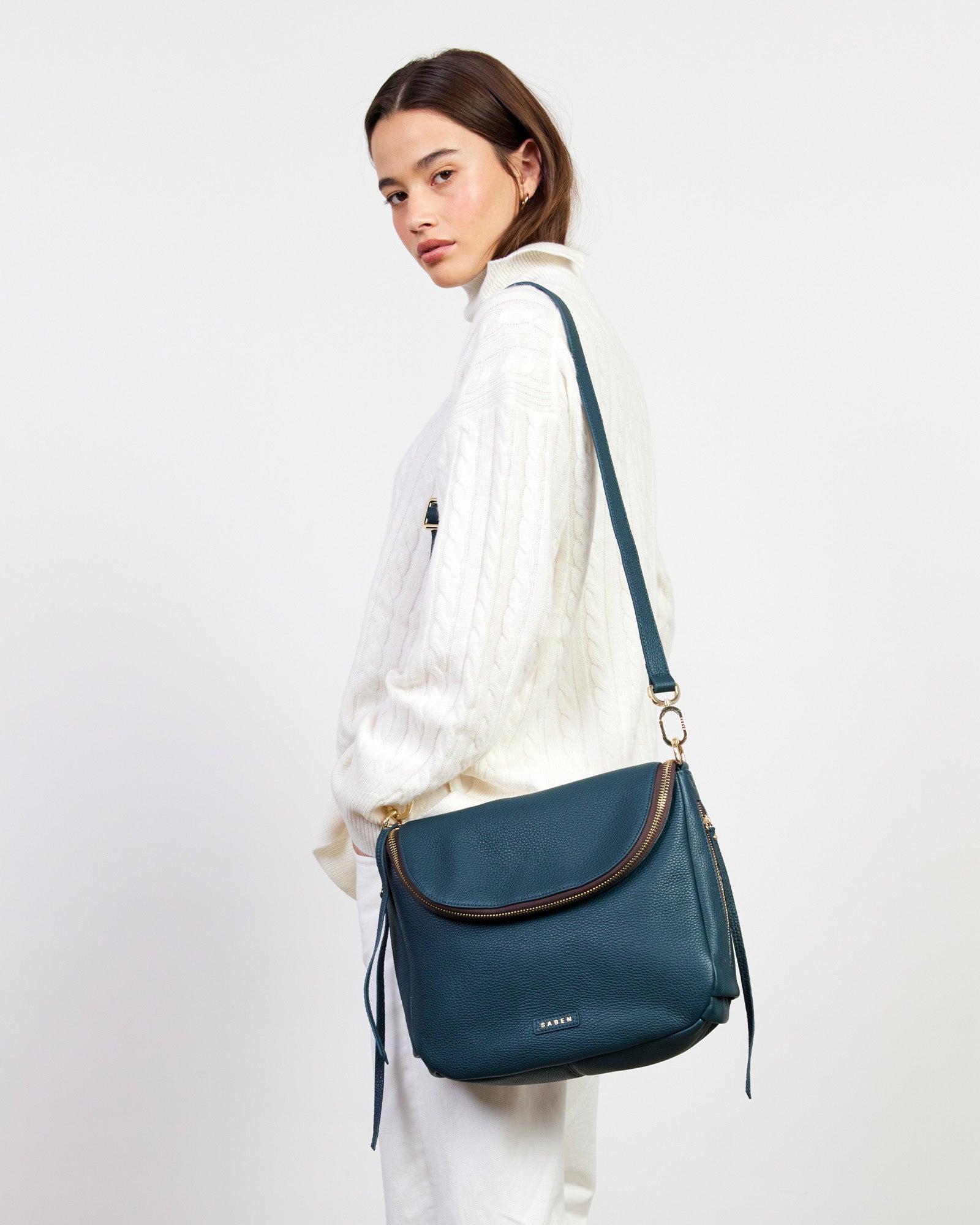 Frankie Shoulder Bag | Hunter Green