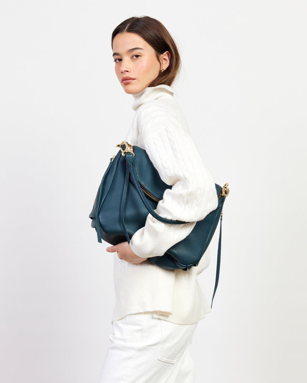 Frankie Shoulder Bag | Hunter Green