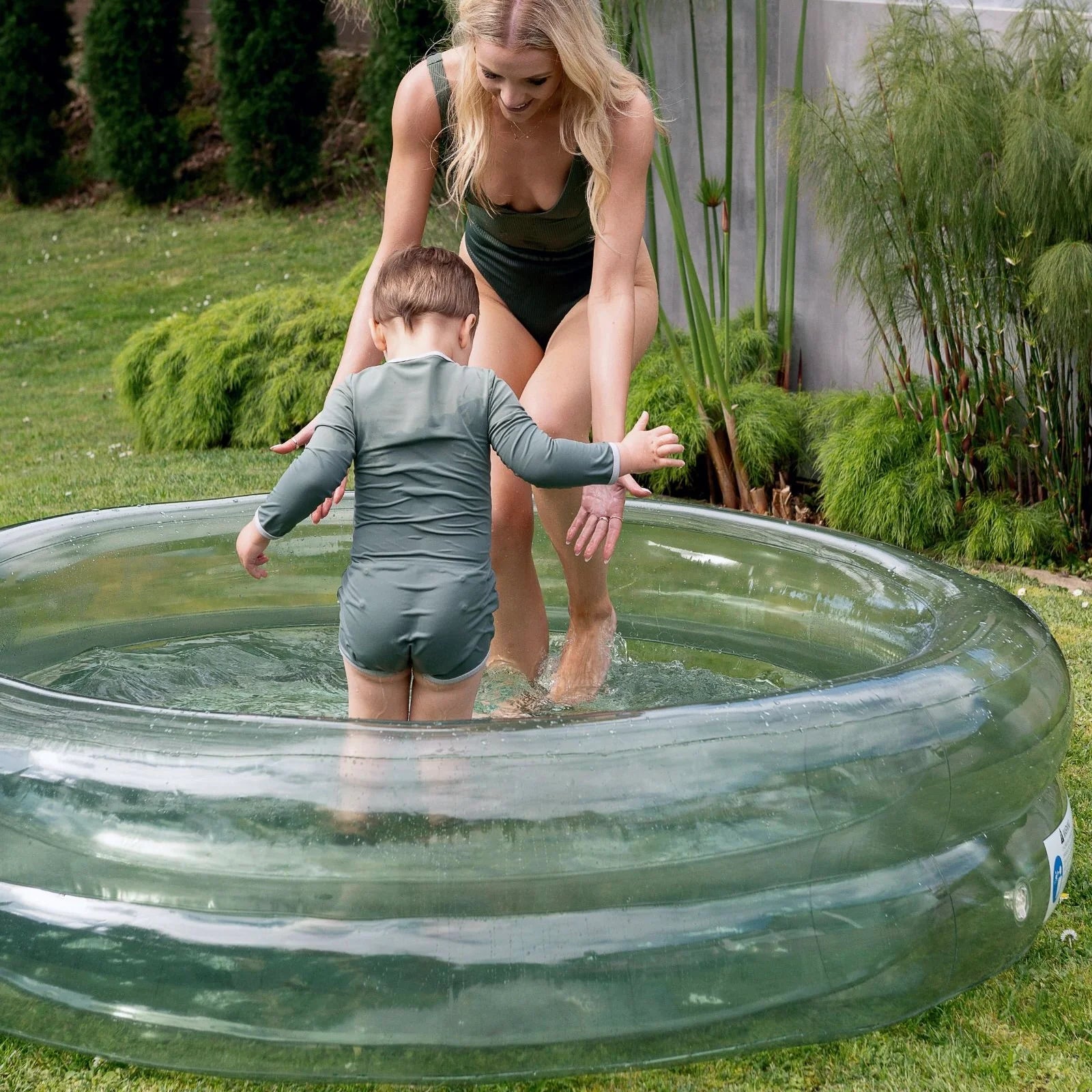 Inflatable Round Pool | Seaglass