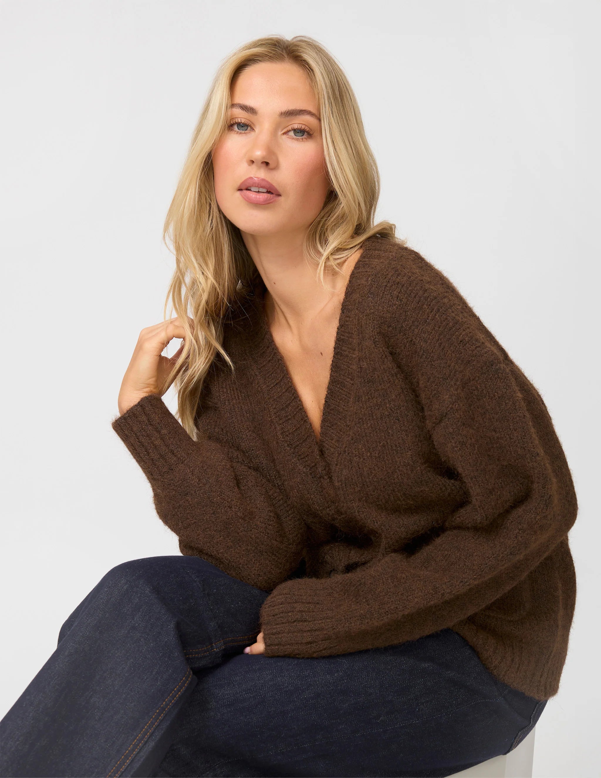 Loretta Cardigan | Brown