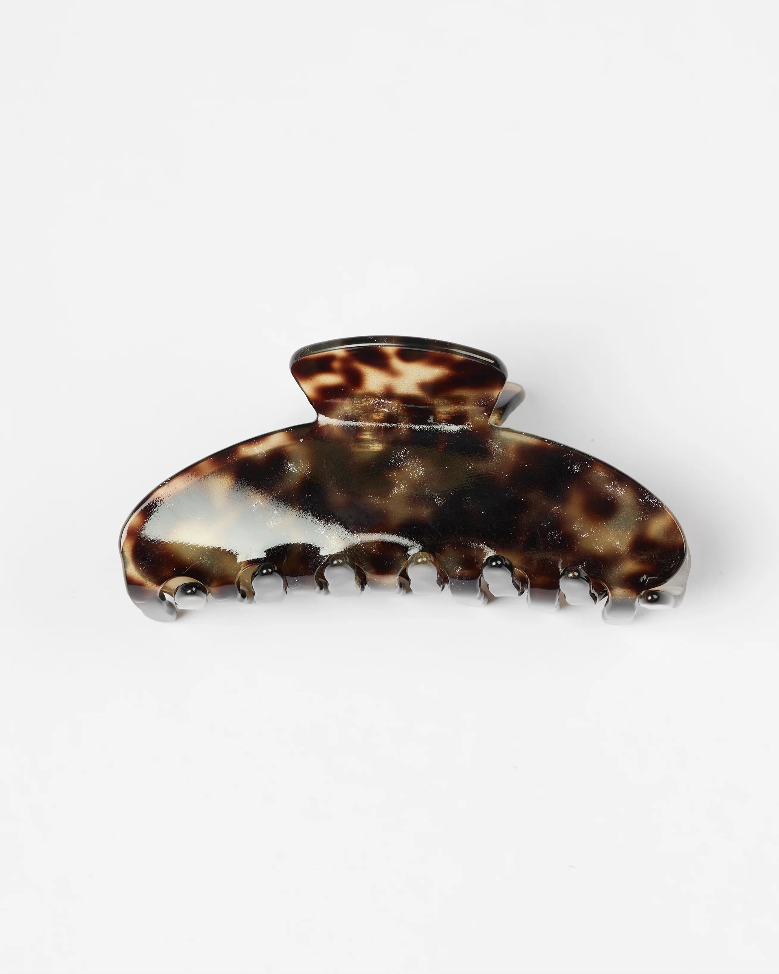 Hair Claw | Brown Leopard