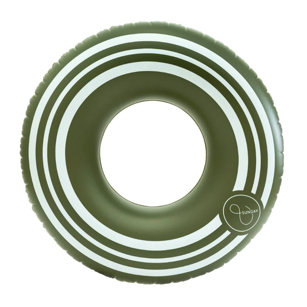Sporty Oversized Pool Tube | Olive