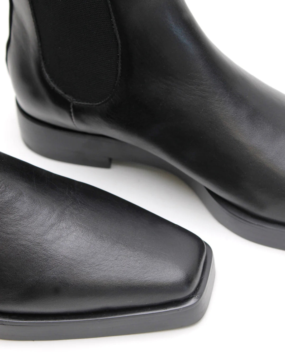 Square Toe Boot | Black