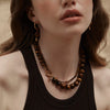 Luna Necklace | Tiger's Eye & Gold