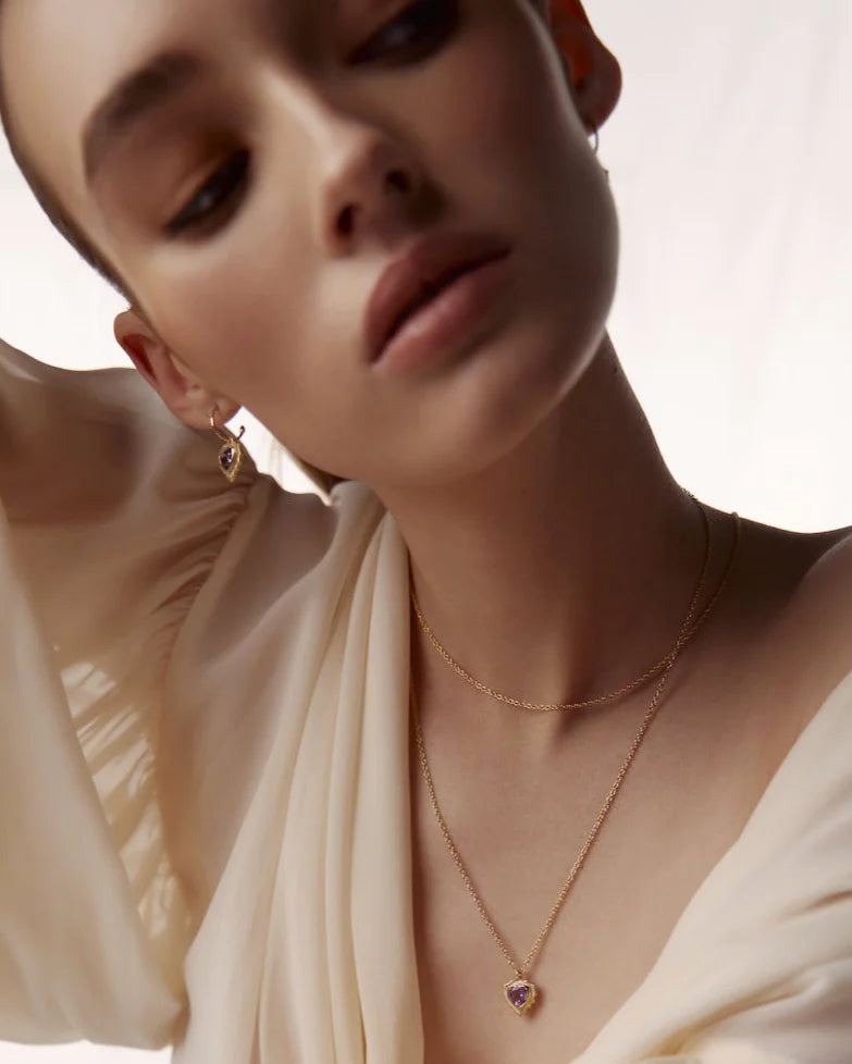 Fine Rope Necklace | Silver