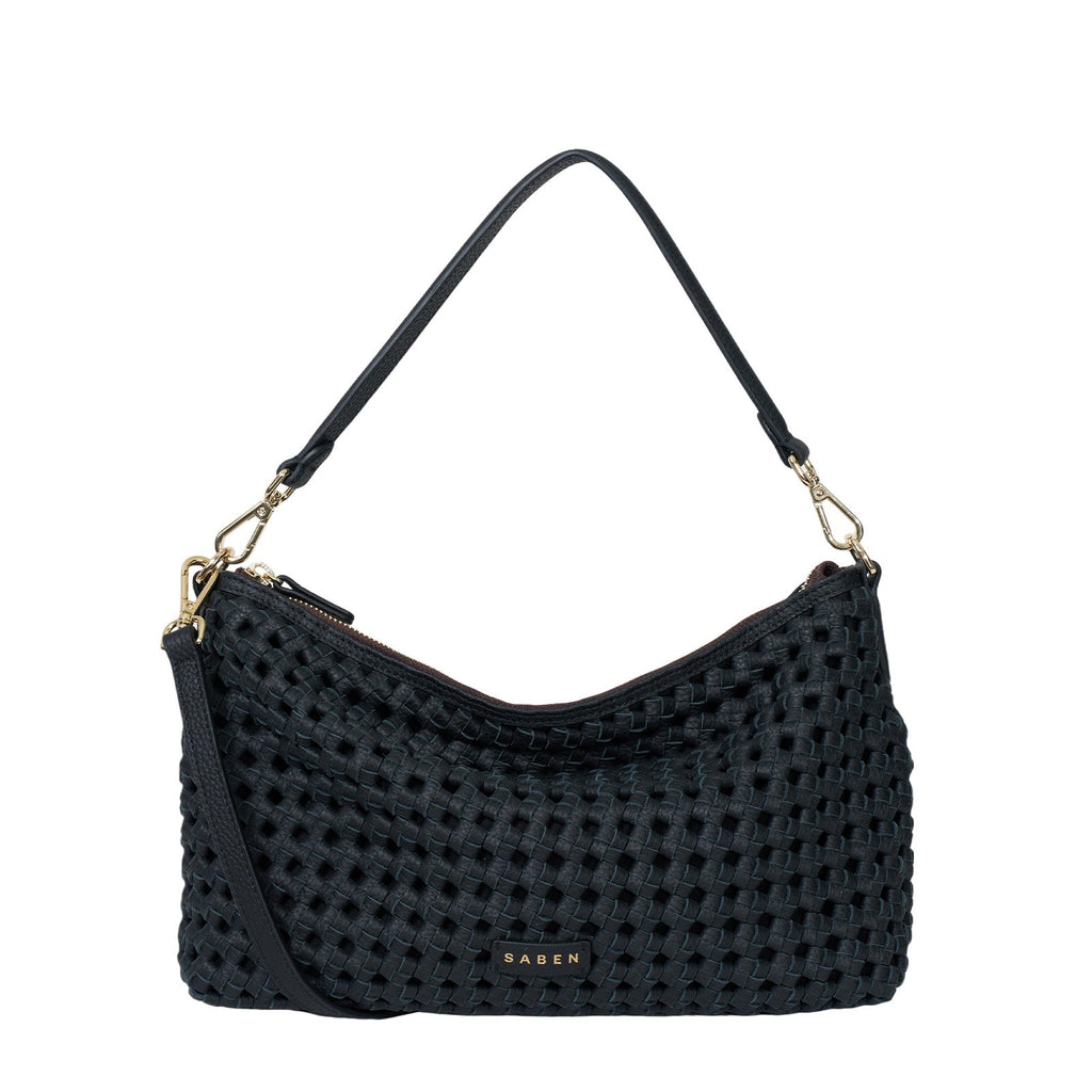 Claudia Crossbody | Black Braid