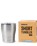 Smoco Short Tumbler 2.0 | Brushed Stainless