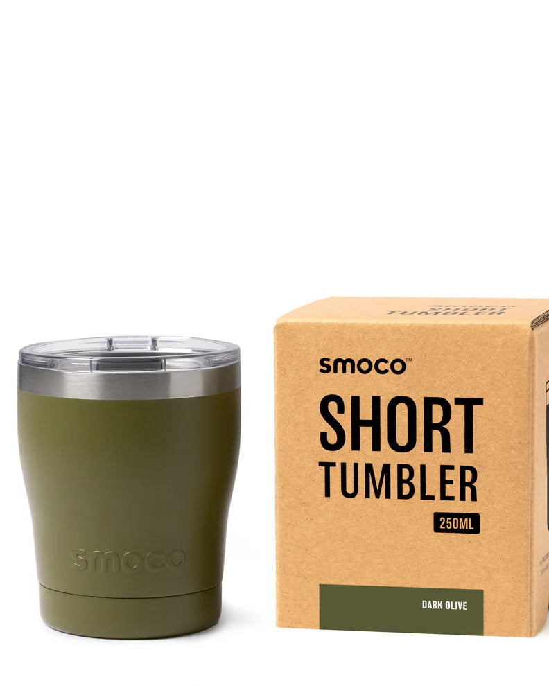 Smoco Short Tumbler 2.0 | Dark Olive