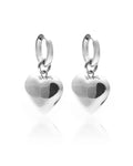 Bisous Hoops | Silver