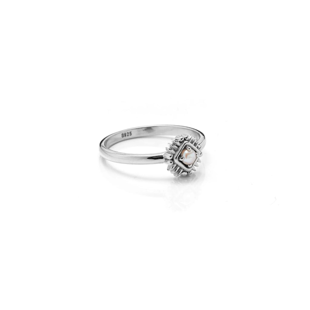 Petite Perle Ring | Silver