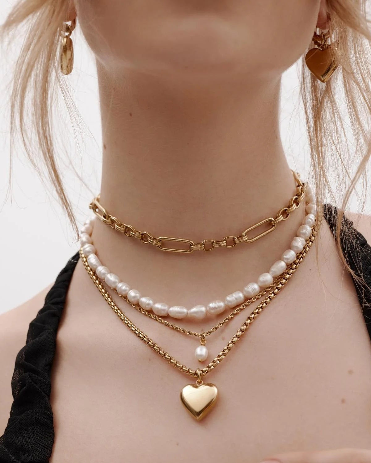 Bisous Necklace | Silver