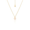 Harmony Necklace | Gold & Rose Quartz
